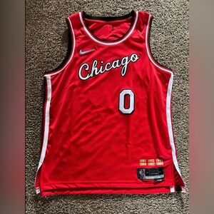 Chicago Bulls Coby White City Edition Jersey 21-22